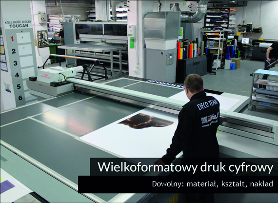 Wielkoformatowy druk cyfrowy